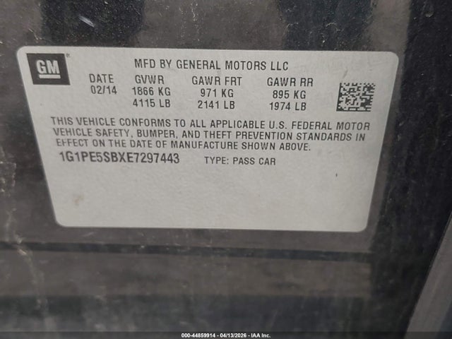 CHEVROLET CRUZE 2LT AUTO - 9