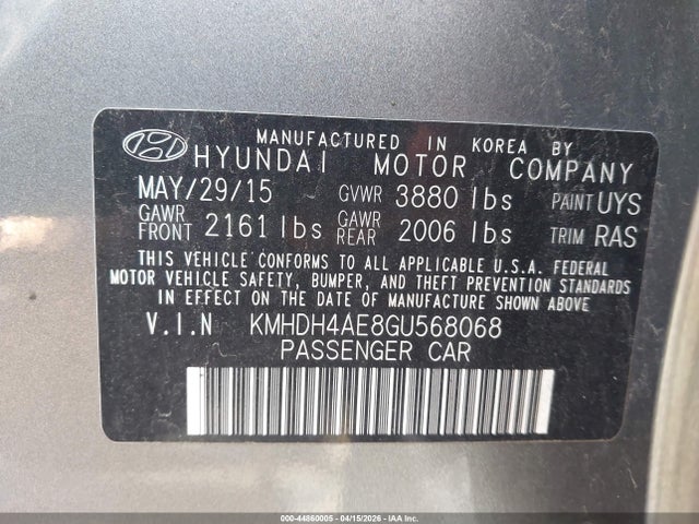 HYUNDAI ELANTRA SE - 9