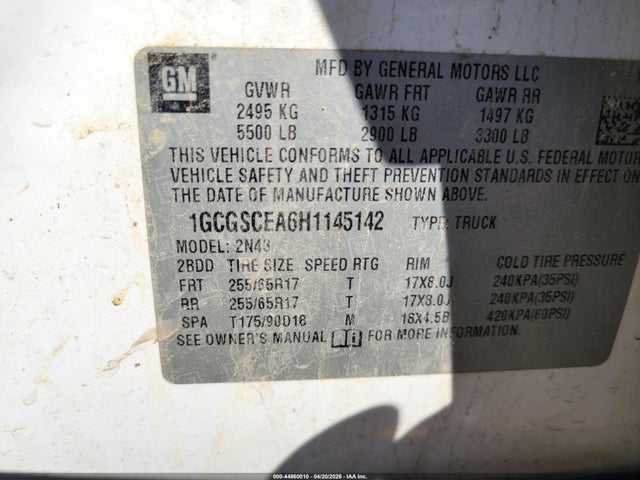 CHEVROLET COLORADO LT - 9