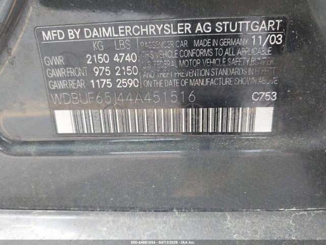 MERCEDES-BENZ E-CLASS - 9