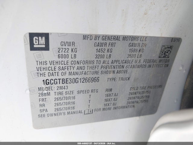 CHEVROLET COLORADO - 9