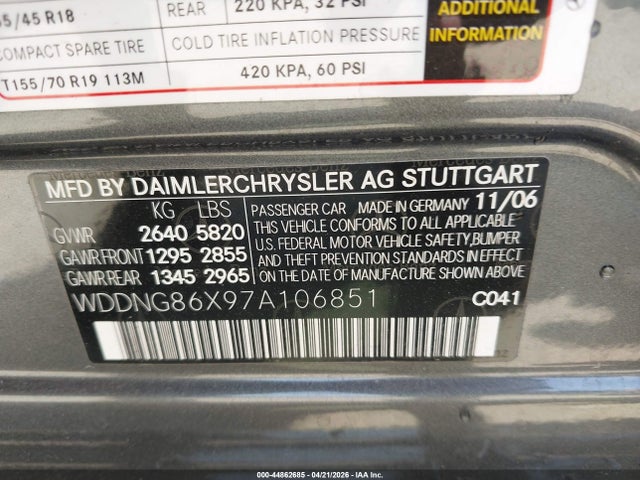 MERCEDES-BENZ S-CLASS - 9