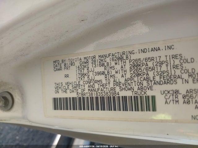 TOYOTA TUNDRA - 9