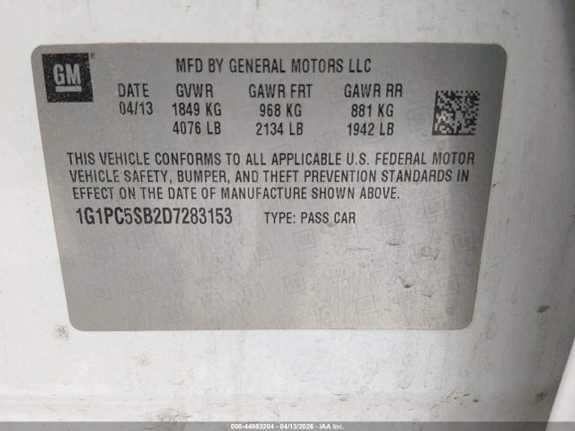 CHEVROLET CRUZE 1LT AUTO - 9