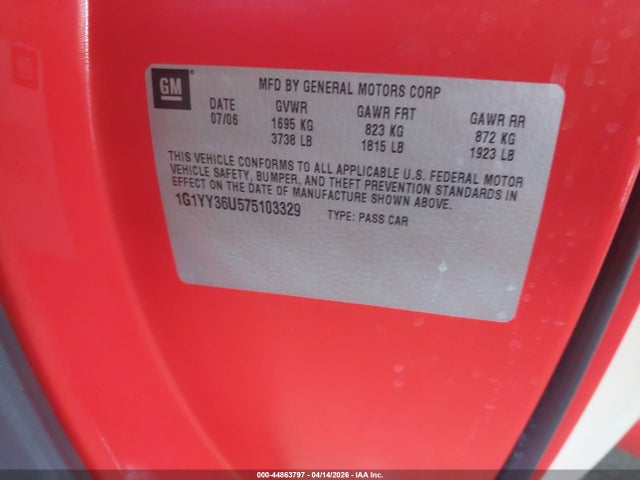 CHEVROLET CORVETTE - 9