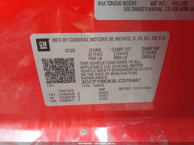 CHEVROLET SILVERADO 1500 - 9