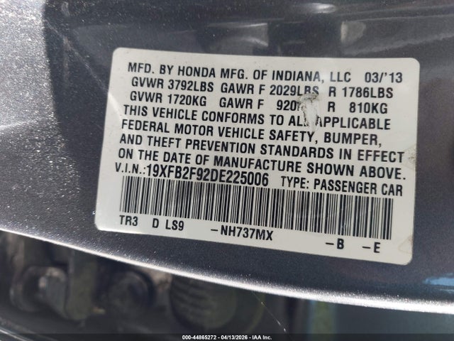 HONDA CIVIC EX-L - 9