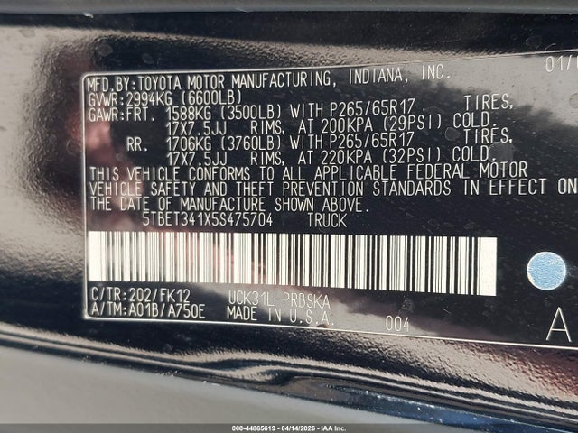 TOYOTA TUNDRA - 9