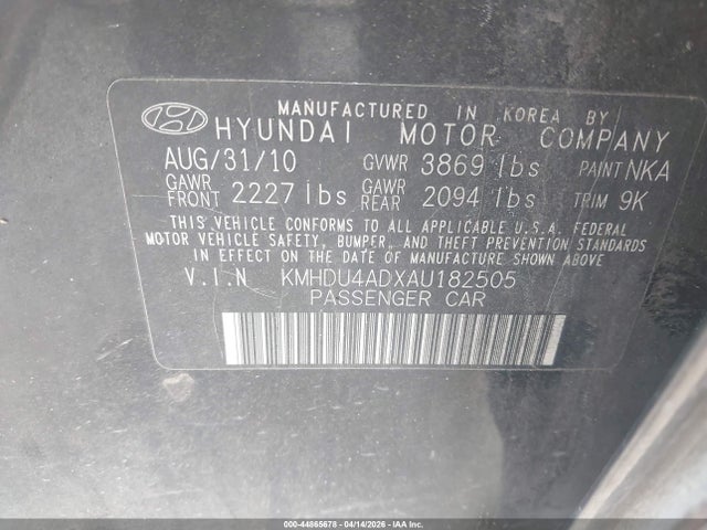 HYUNDAI ELANTRA GLS - 9