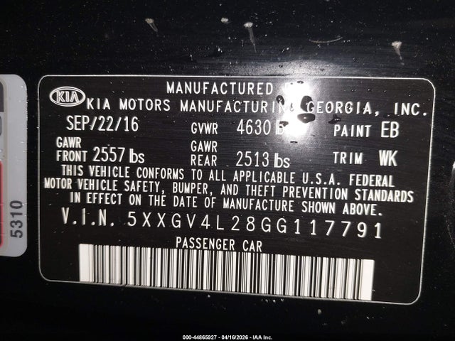 KIA OPTIMA SXL TURBO - 9