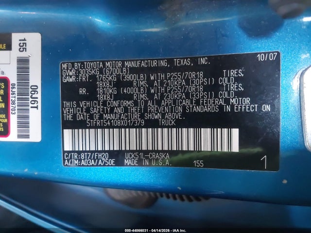 TOYOTA TUNDRA - 9