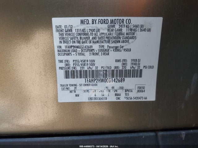 FORD TAURUS SEL - 9