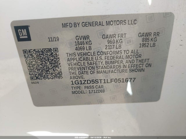 CHEVROLET MALIBU FWD LT - 9