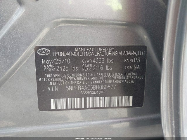 HYUNDAI SONATA GLS - 9