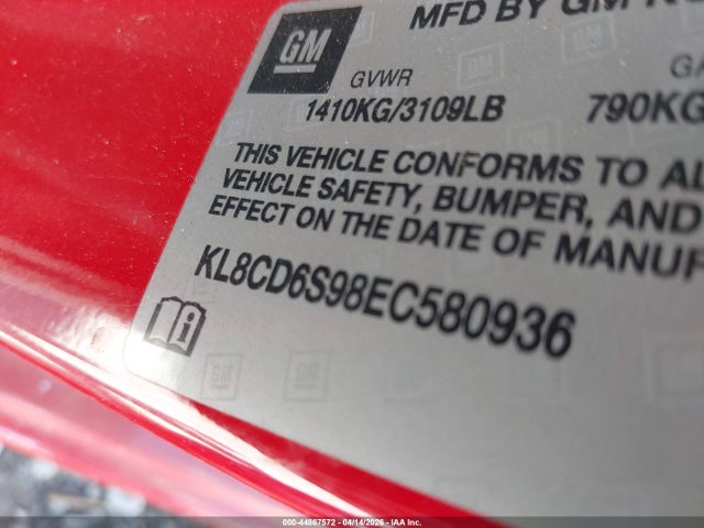 CHEVROLET SPARK 1LT AUTO - 9