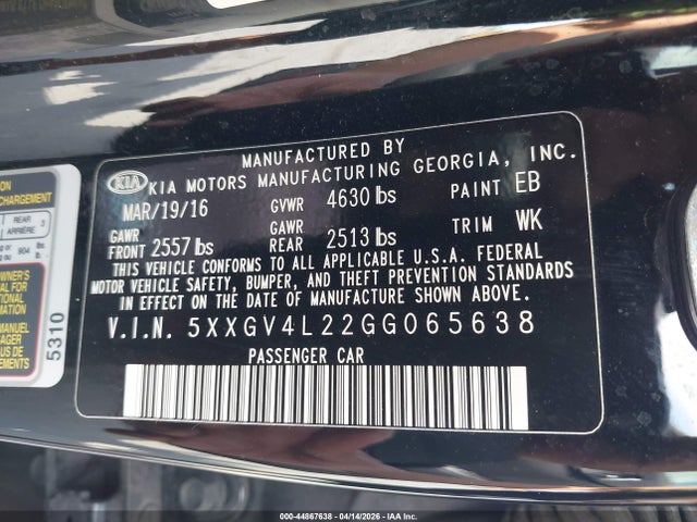 KIA OPTIMA SXL TURBO - 9