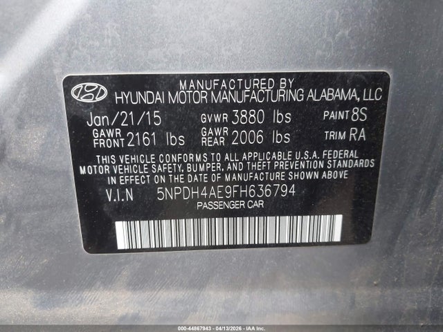 HYUNDAI ELANTRA SE - 9