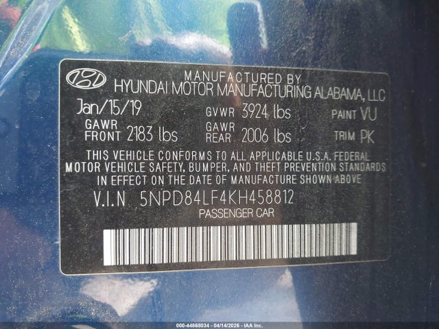 HYUNDAI ELANTRA SEL - 9