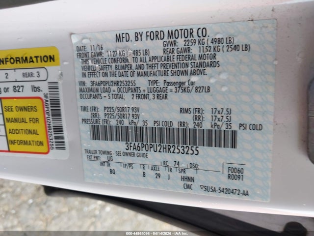 FORD FUSION ENERGI SE LUXURY - 9
