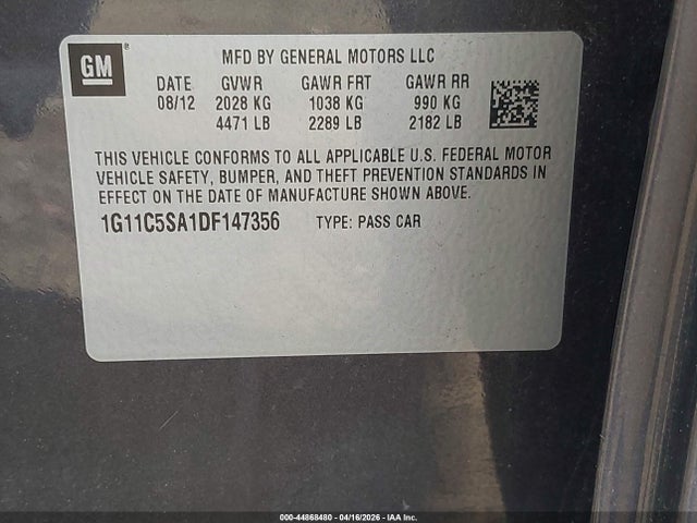 CHEVROLET MALIBU 1LT - 9