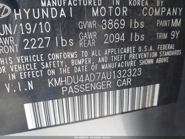 HYUNDAI ELANTRA GLS - 9