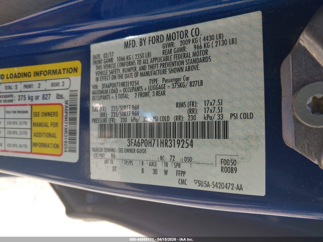 FORD FUSION SE - 9
