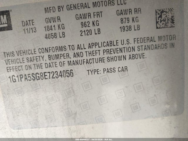 CHEVROLET CRUZE LS AUTO - 9