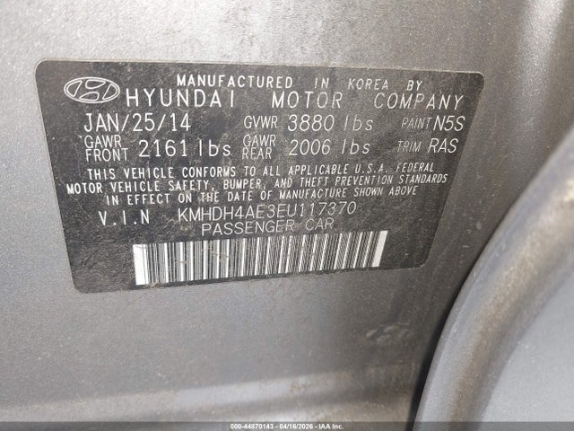 HYUNDAI ELANTRA SE - 9