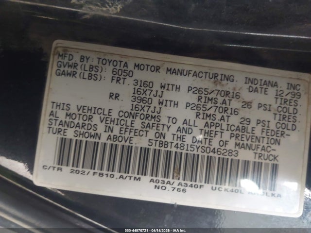 TOYOTA TUNDRA - 9