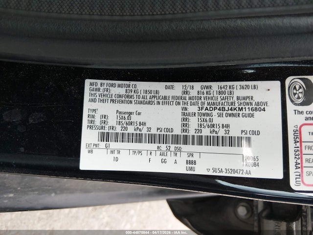 FORD FIESTA SE - 9