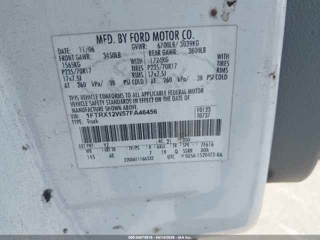 FORD F-150 STX/XL/XLT - 9