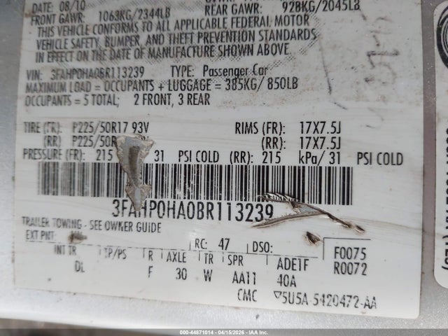 FORD FUSION SE - 9