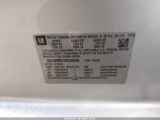 CHEVROLET SILVERADO 1500 1LT - 9