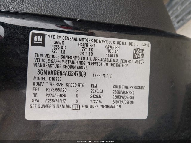 CHEVROLET AVALANCHE - 9