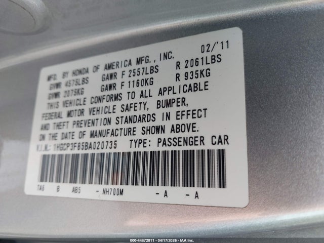 HONDA ACCORD 3.5 EX-L - 9