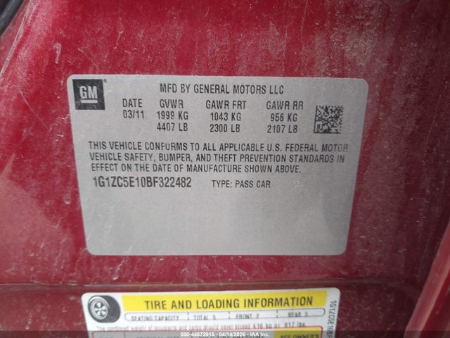 CHEVROLET MALIBU 1LT - 9