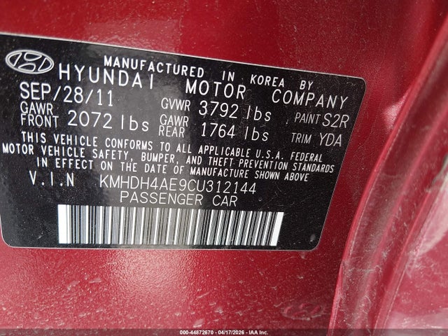 HYUNDAI ELANTRA GLS (ULSAN PLANT) - 9