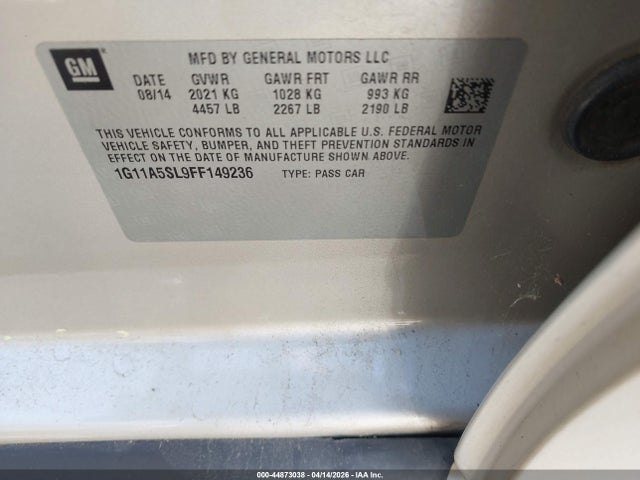 CHEVROLET MALIBU 1FL - 9