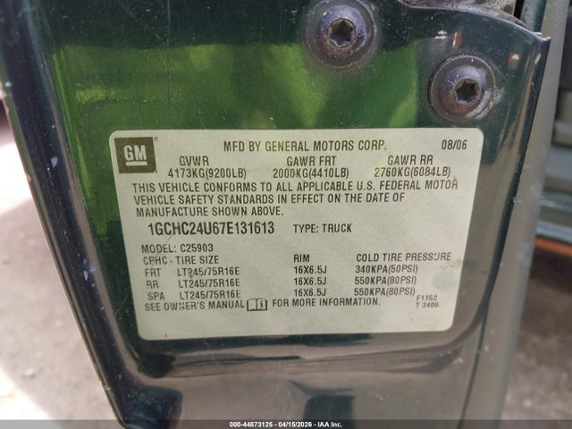 CHEVROLET SILVERADO 2500HD CLASSIC WORK TRUCK - 9