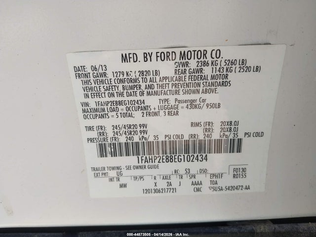 FORD TAURUS SEL - 9