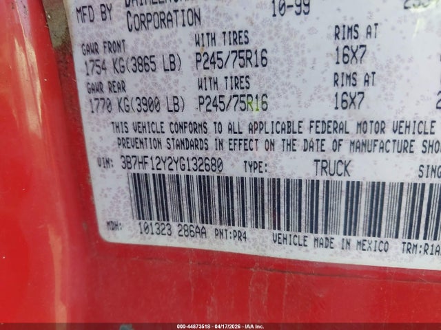 DODGE RAM 1500 ST - 9