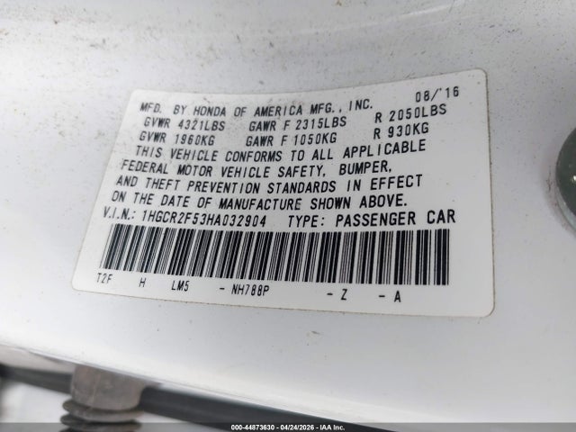 HONDA ACCORD SPORT - 9