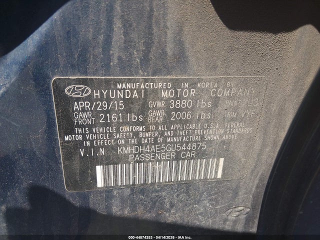 HYUNDAI ELANTRA SE - 9