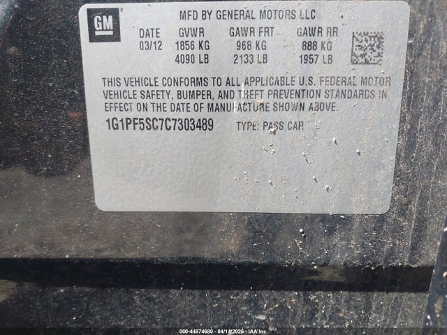 CHEVROLET CRUZE 1LT - 9