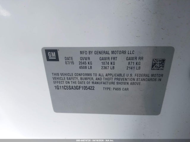 CHEVROLET MALIBU LIMITED LT - 9