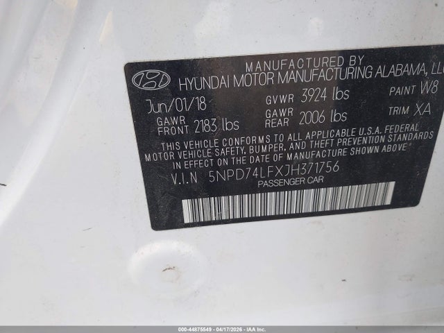 HYUNDAI ELANTRA SE - 9