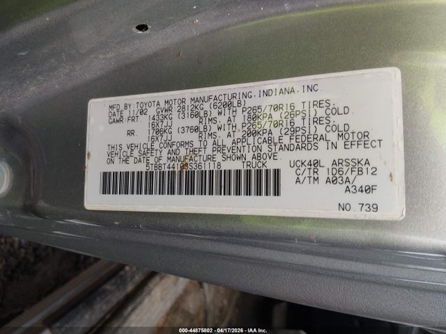 TOYOTA TUNDRA - 9