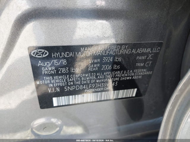 HYUNDAI ELANTRA VALUE EDITION - 9