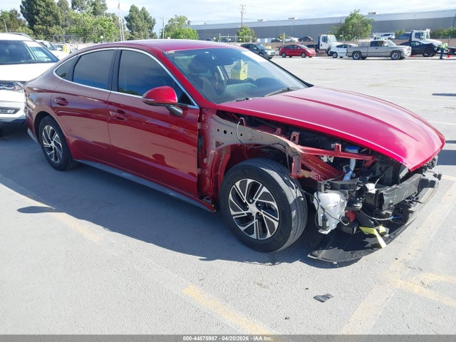 HYUNDAI SONATA HYBRID BLUE - 1