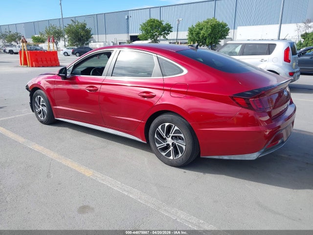 HYUNDAI SONATA HYBRID BLUE - 3